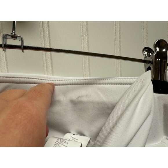Fabletics White Skye Skort Skirt Women Size 2X 18/20 - Picture 3 of 5